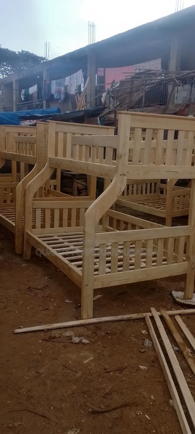 Brand New Wood-Mode Double Decker Bed - 1