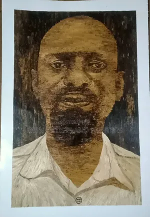Human Face Portraits - Banana Fibre Art