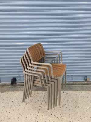 1pc Kitchen Plastic Dining Chairs - Brand New