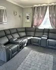 Smart Music Recliner Sofas - 6 Seater, Gray - 2