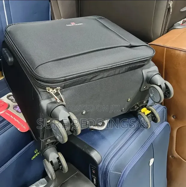 Saber Legend Black Soft-Sided Business Trolley Bag - 1