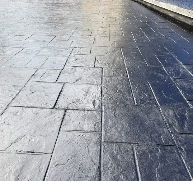 Concrete Stamping Services for Gardens & Pools - 1