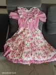ESS Girls Blue Cotton Dress - Used - 2