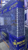 Dynasty Mattress Premium Fiber 5x6ft Blue - 3