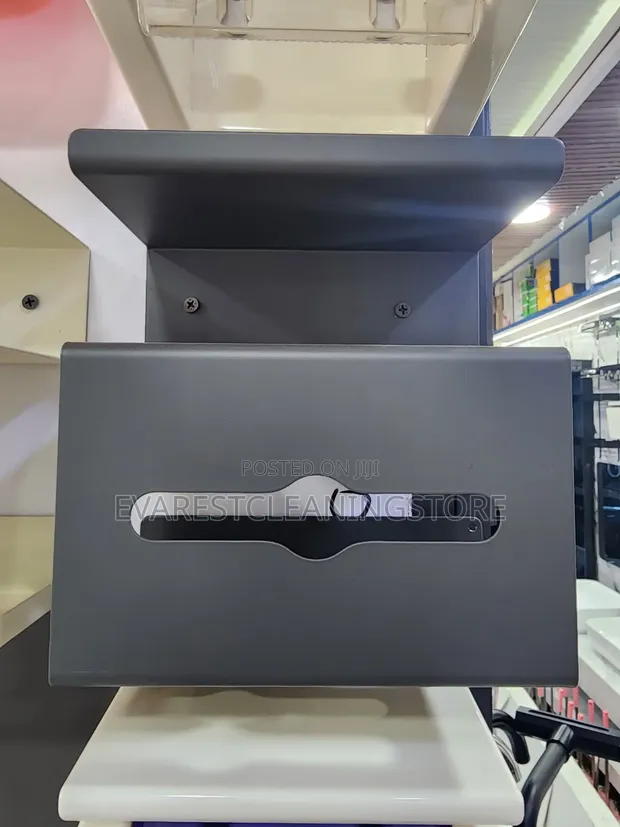 Wall Mountable Toilet Tissue Holder - Metalic - 1