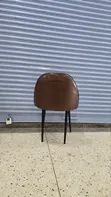 Brown Leather Dining Chair - Brand New - 2