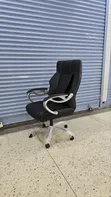 Executive High Back Leather Office Chair - Brand New - 1
