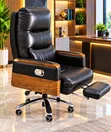 Premium Leather Executive Office Chair - Brand New - 2