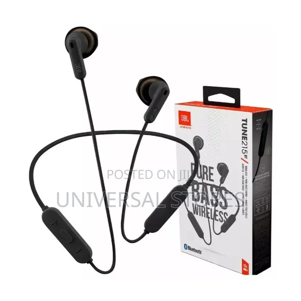 JBL Tune 215BT Wireless Neckband Earphones - 1