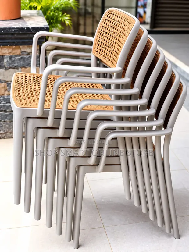 World Industries Stackable Plastic Chairs (Brand New) - 1