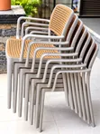 World Industries Stackable Plastic Chairs (Brand New) - 2