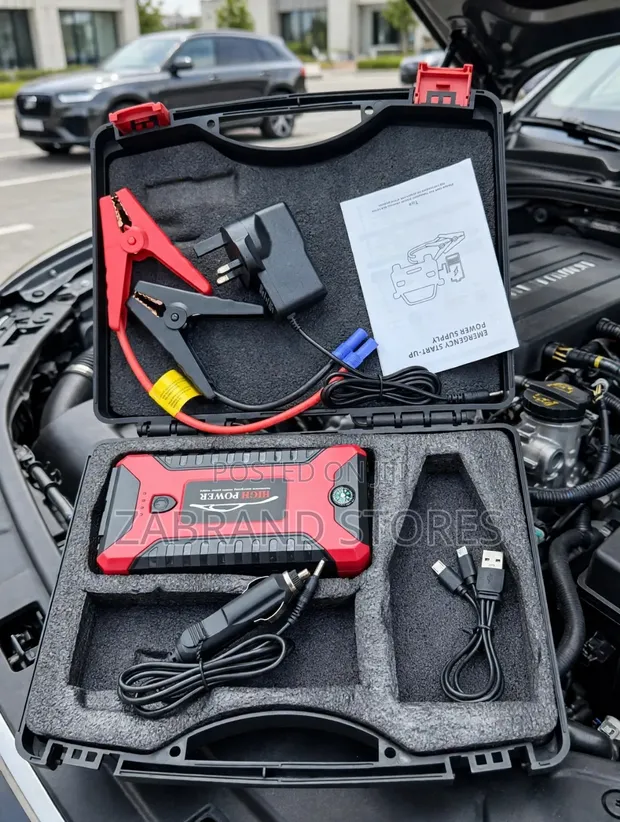 High-Power 12V Car Jump Starter Kit - 1