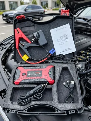 High-Power 12V Car Jump Starter Kit