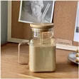 Juice Glass Bottles with Straw - 1