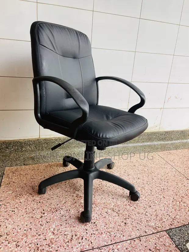 Imported Used Strong Leather Salon Styling Chair - 1