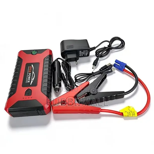 High-Power Car Jump Starter and Power Bank Kit - 1