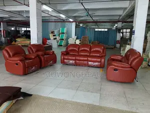 Brand New Recliner Sofas - Pure Leather & Fiber