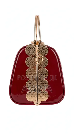 Red Party Bag with Gold Coins