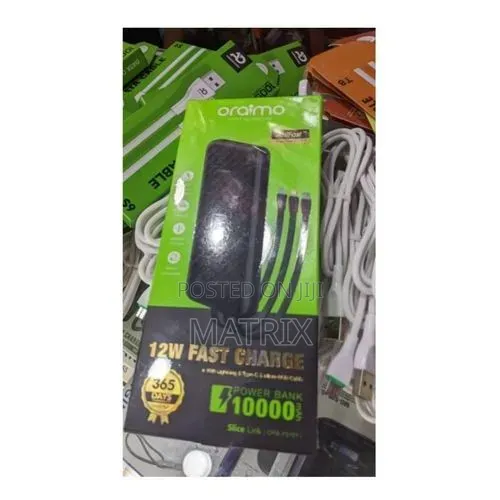 Oraimo Power Bank 10,000 mAh 4-in-1 Fast Charge - 1