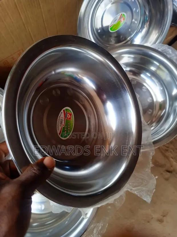 Stainless Steel Dog Feeding Bowls - 1
