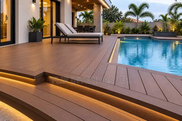 Premium Solid WPC Decking Installation - 1