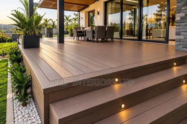 Premium Solid WPC Decking Installation - 1