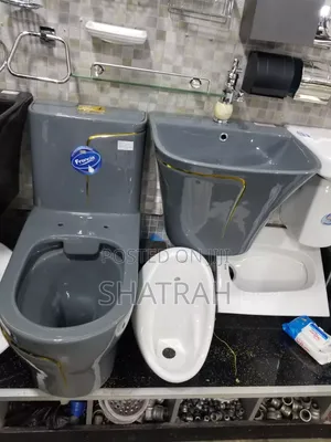 Luxury Marble Toilet Seat with Wash Basin