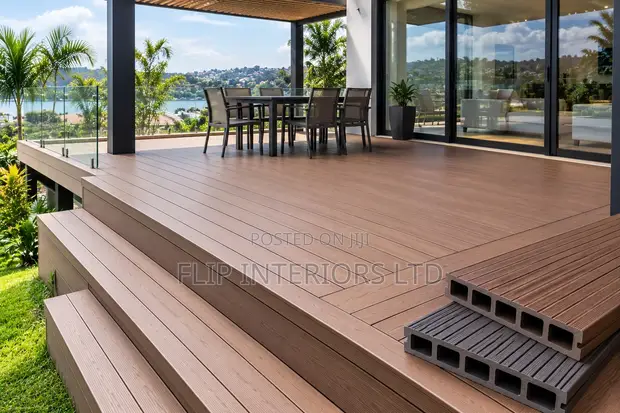 Hollow WPC Decking Design & Installation - 1