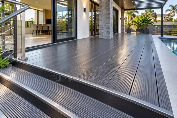 Anti-Slip Aluminium Decking Installation by Flip Interiors - 1