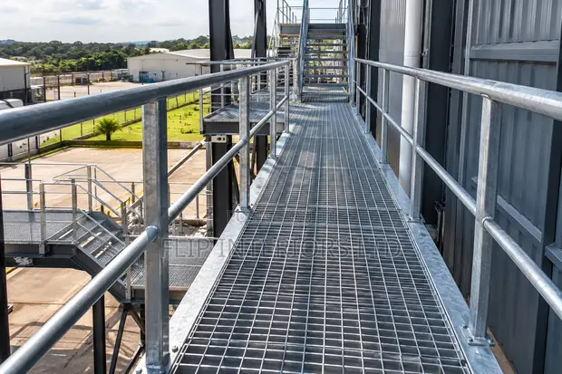 Metal Grating Walkways Design & Installation - 1