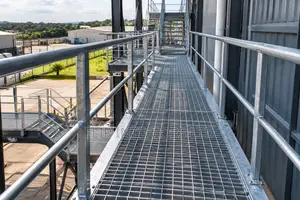 Metal Grating Walkways Design & Installation