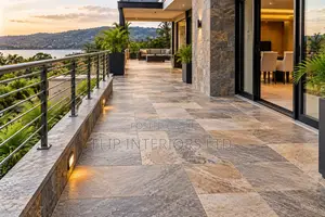 Premium Natural Stone Decking Installation
