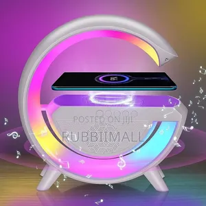 Multifunctional LED Wireless Charger & Bluetooth Speaker