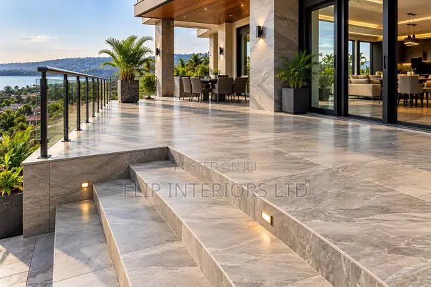 Premium Porcelain Tile Decking Installation - 1