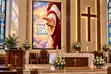 Christian Jesus Wall Art - 120x60cm Floating Frame Canvas - 2