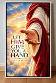 Christian Jesus Wall Art - 120x60cm Floating Frame Canvas - 4