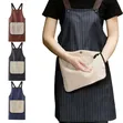 Striped Kitchen Apron - 1