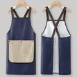 Striped Kitchen Apron - 3