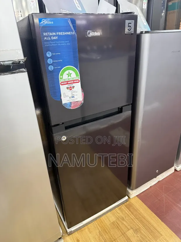 Midea 187 Litre Fridge - Jazz Black - 1