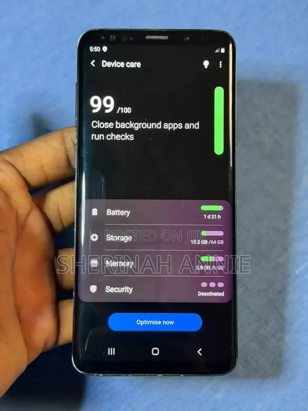 Samsung Galaxy S9 Plus 64GB Black (Uganda Used) - 1