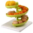 3-Tier Spiral Egg Dispenser & Storage Rack - 4