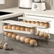 Automatic Rolling Egg Dispenser & Storage Container (2 Tier) - 2