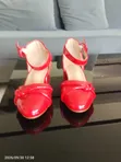 Girl's Red High Heel Shoes (Used) - 2
