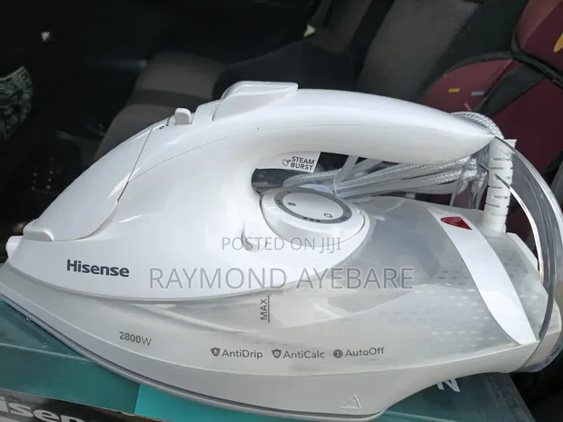 Hisense Steam Flat Iron - White - 1