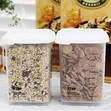 Transparent Plastic Kitchen Storage Containers 1000ml - 1