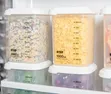 Transparent Plastic Kitchen Storage Containers 1000ml - 2