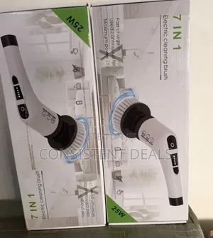 7-in-1 Cordless Electric Spin Scrubber (25W)