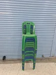 Brand New World Industries Plastic Chairs (Blue) - 2