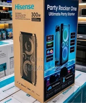 Hisense Party Rocker One Rechargeable Bluetooth Speaker with Mic
