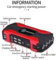 Portable Car Jump Starter - 20000mAh Jump Box - 2